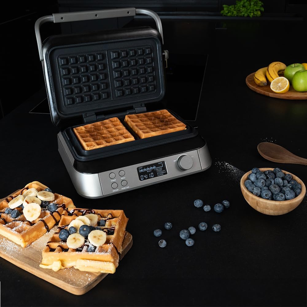 Waffeleisen für Belgische Waffeln mit 5 Programmen, Belgische Waffel