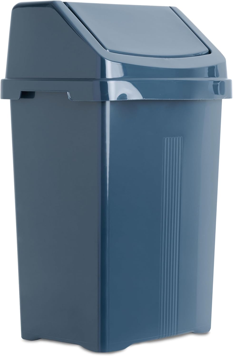 Schwingdeckeleimer-Set, Navy- Dunkelblau 2 x 8 Liter