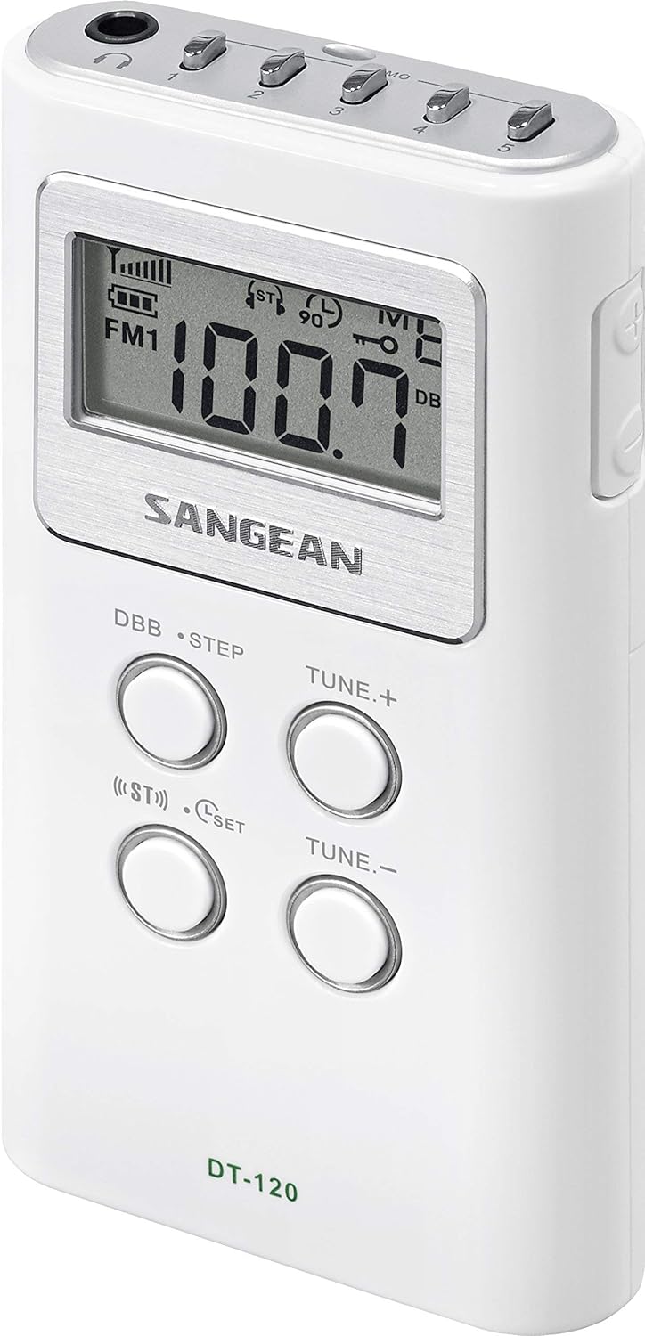 Taschenradio DT-120, Weiss