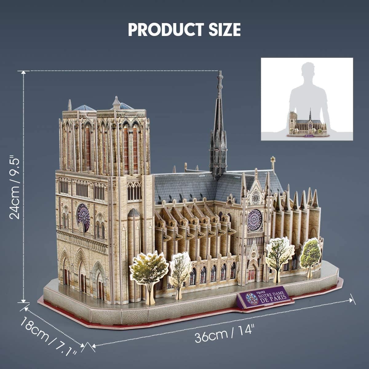 3D Puzzle Notre Dame de Paris, Notre Dame de Paris | National Geographic