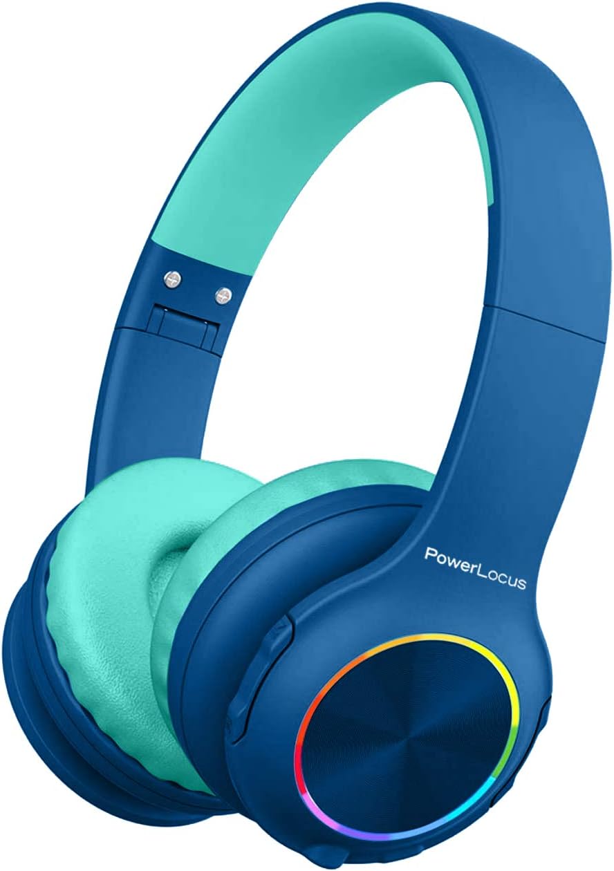 Bluetooth-Kinderkopfhörer, Blau
