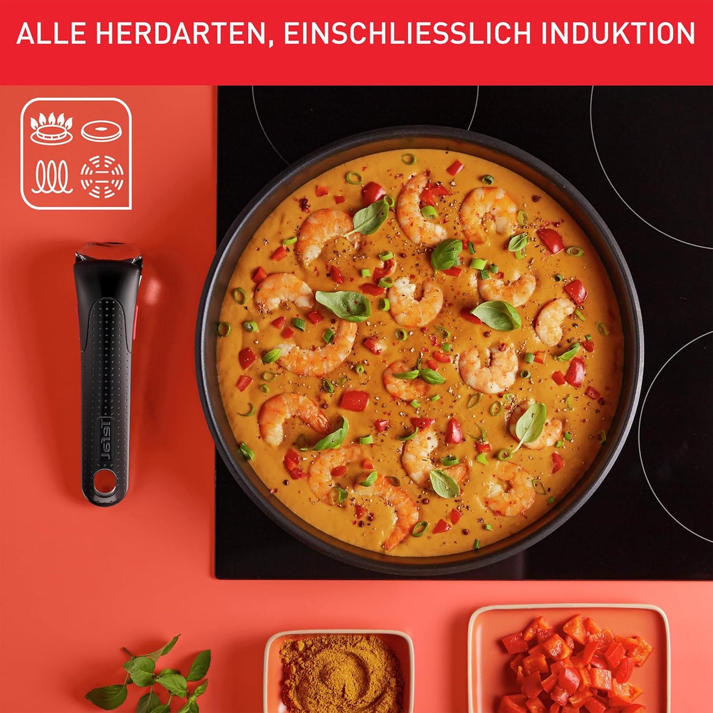 Ingenio Emotion Topf- und Pfannenset (5-teilig), 5-tlg. Set