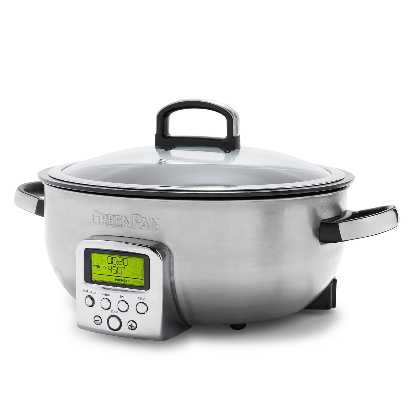 Elektrischer Multikocher, 5,6l Essential Multikocher Silber/Edelstahl