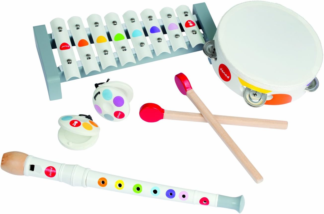 4-teiliges Musik-Set Confetti, Confetti