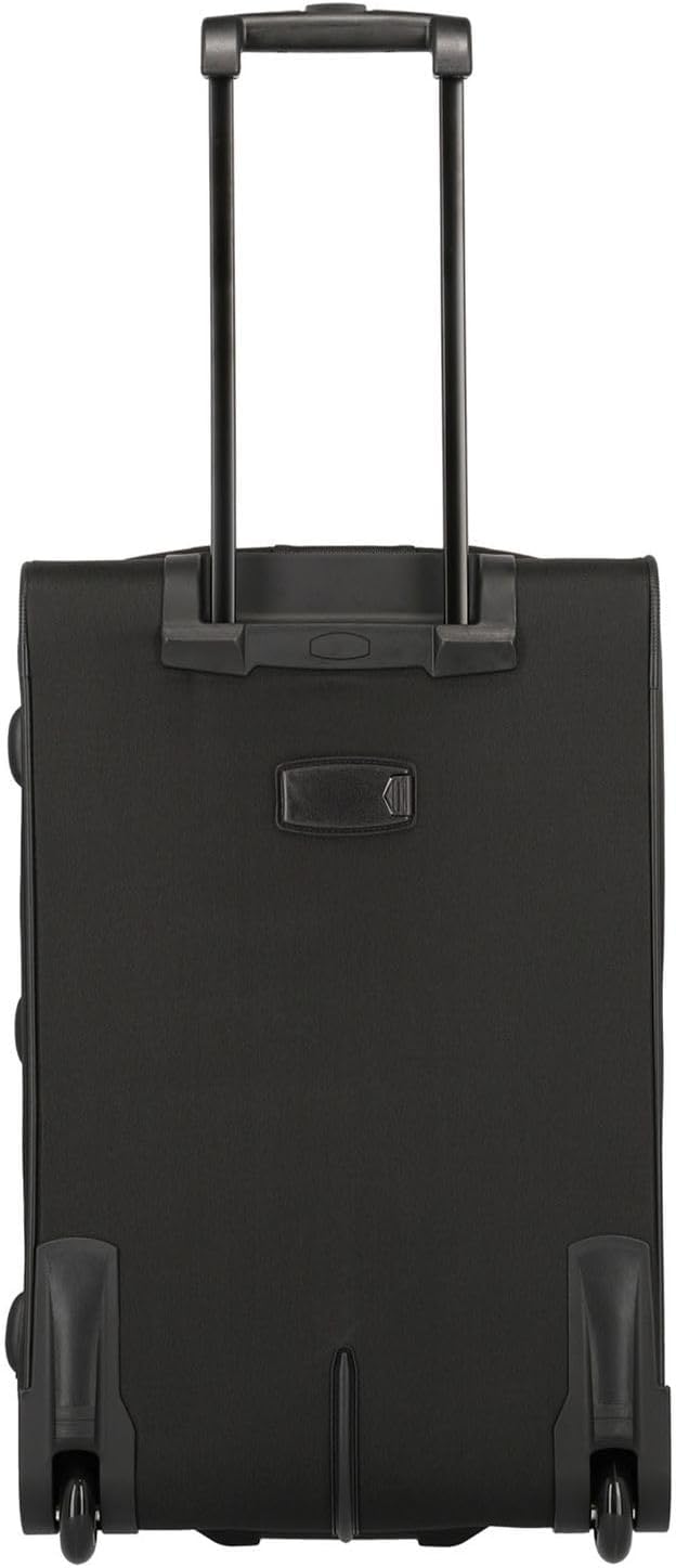 Reisekoffer Orlando mit Rollen, Schwarz 63 cm (Trolley M)
