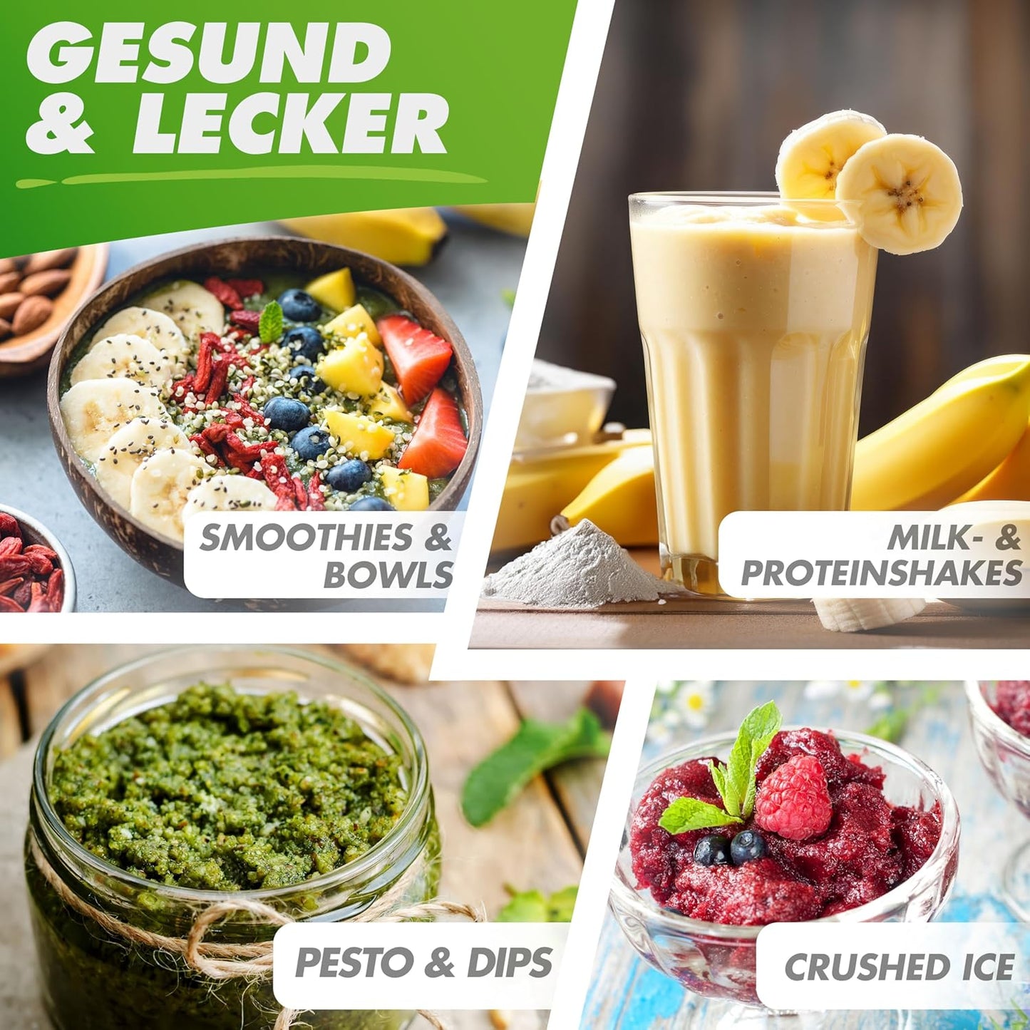Smoothie-Maker to go, Mini-Mixer Smoothie Maker to go