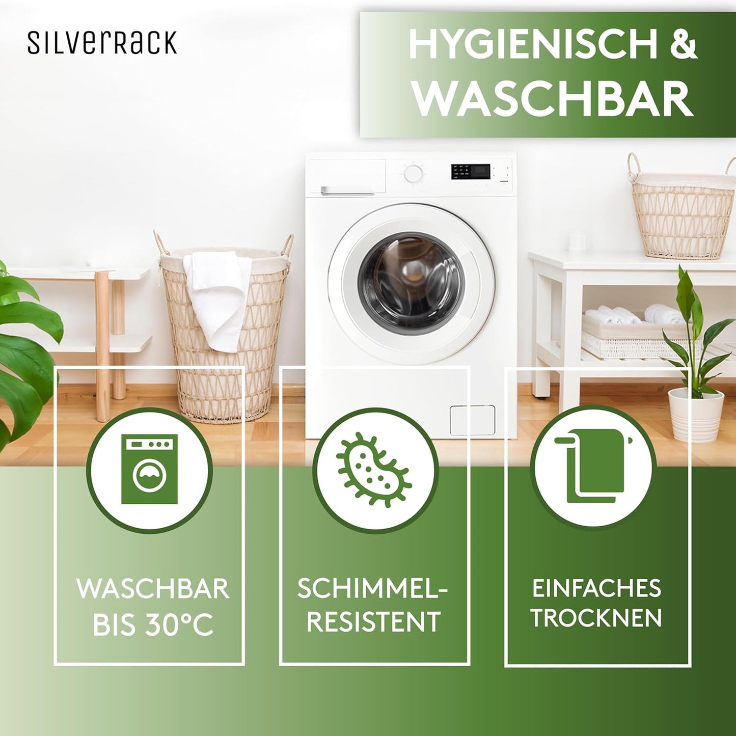 Badewannenkissen mit Saugnäpfen für Nackenstütze, 3D Schwarz Klein