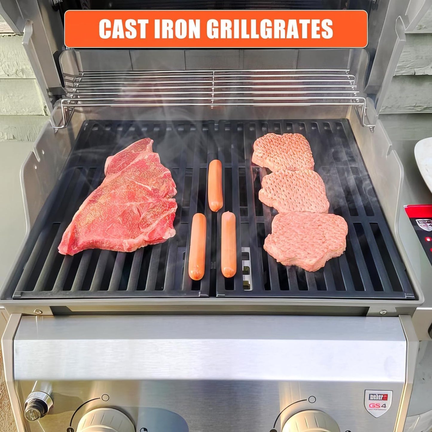 Grillrost für Spirit Gasgrill (44,5x26cm), 44.5x26cm