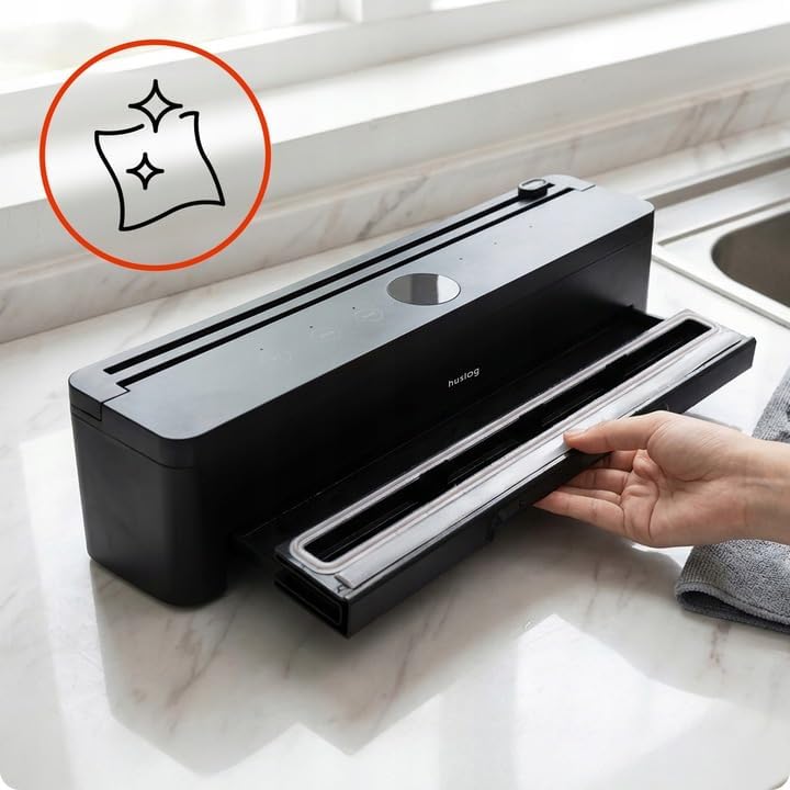 Vakuumiermaschine mit Doppelschweissnaht & Sous Vide Funktion