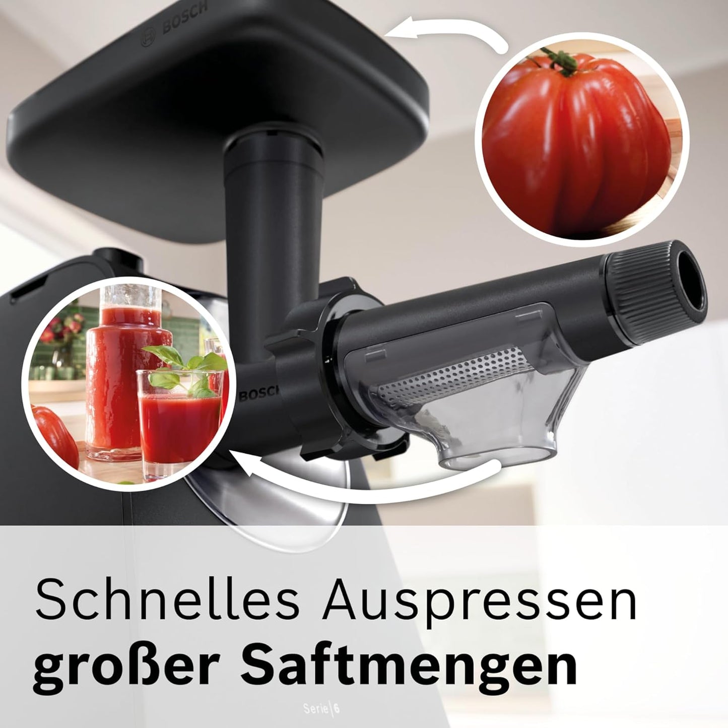 Saftpresse-Aufsatz für Fleischwolf Serie 4/6/8