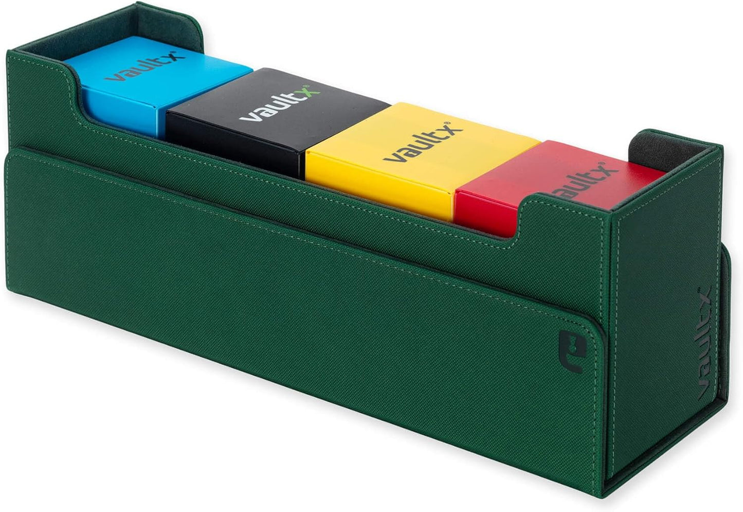 Aufbewahrungsbox für Trading Cards, mit Trennwänden, Green