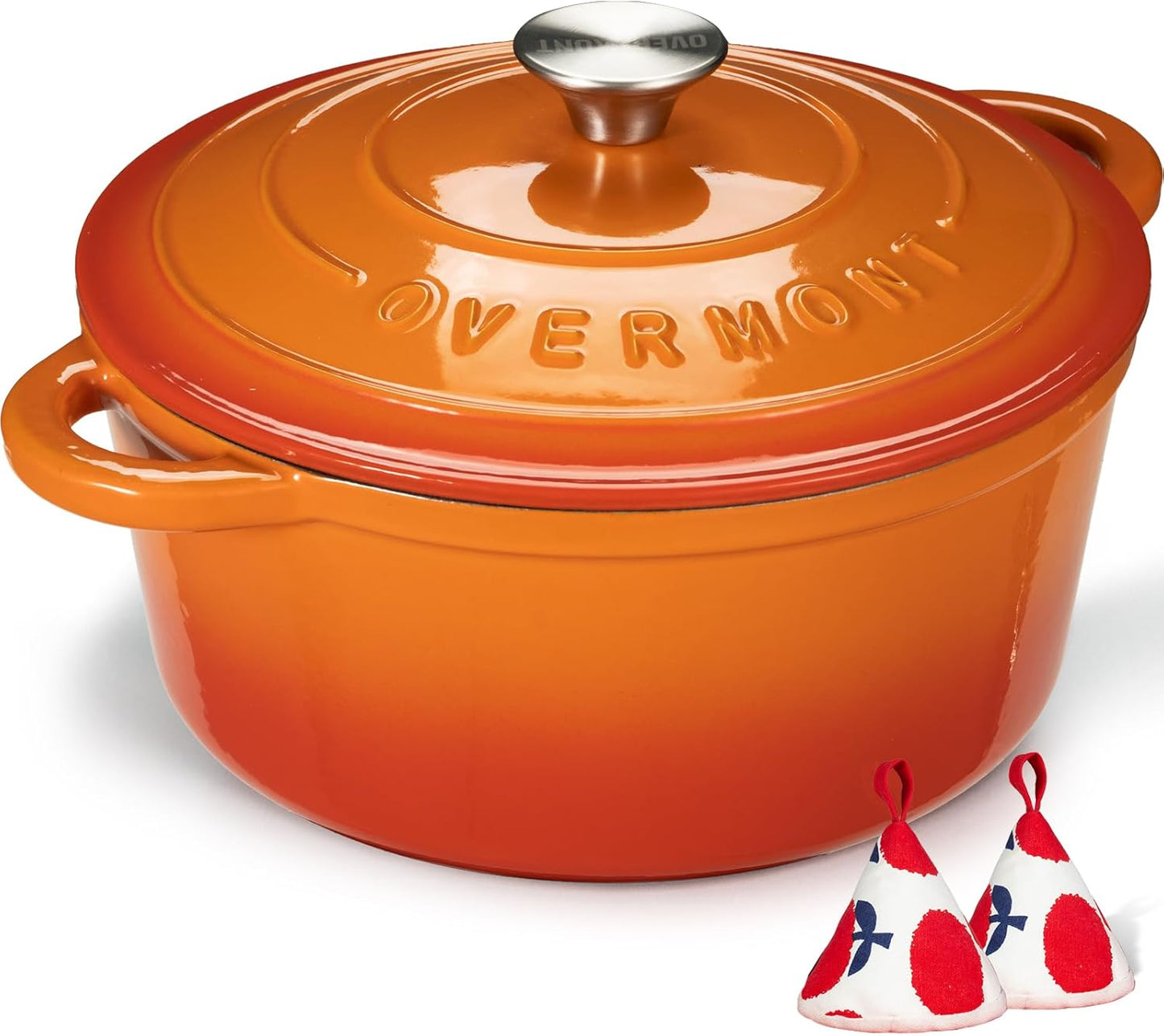 Schmortopf mit Deckel, 28cm-6.6L Orange