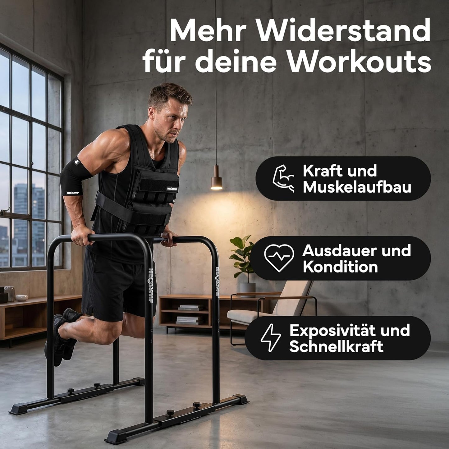 Gewichtsweste, Gewichtsweste | 20 kg