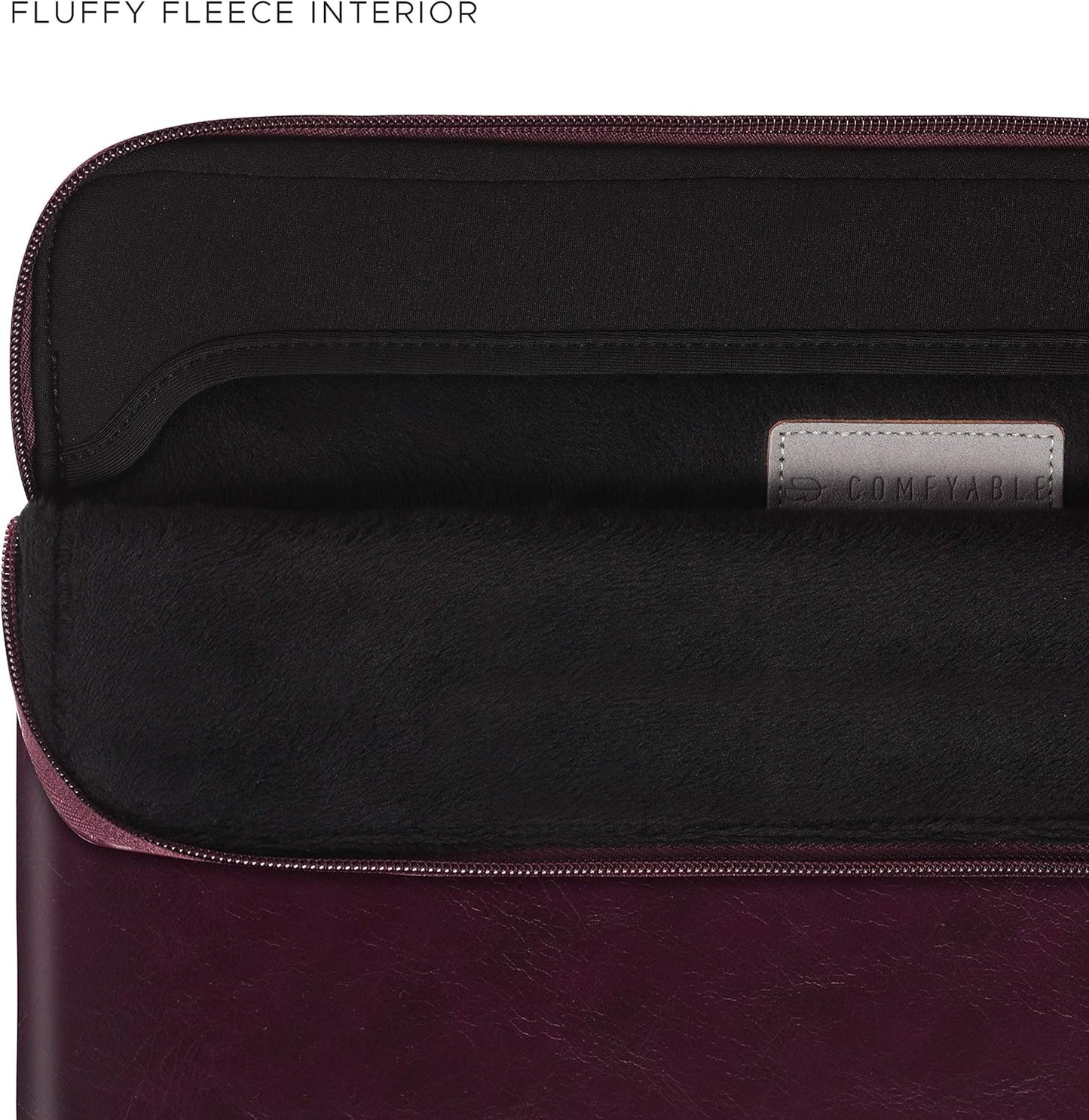 Laptophülle für MacBook Pro/Air, For 13.3"-14" Mac Pro / Mac Air / Beerenbraun