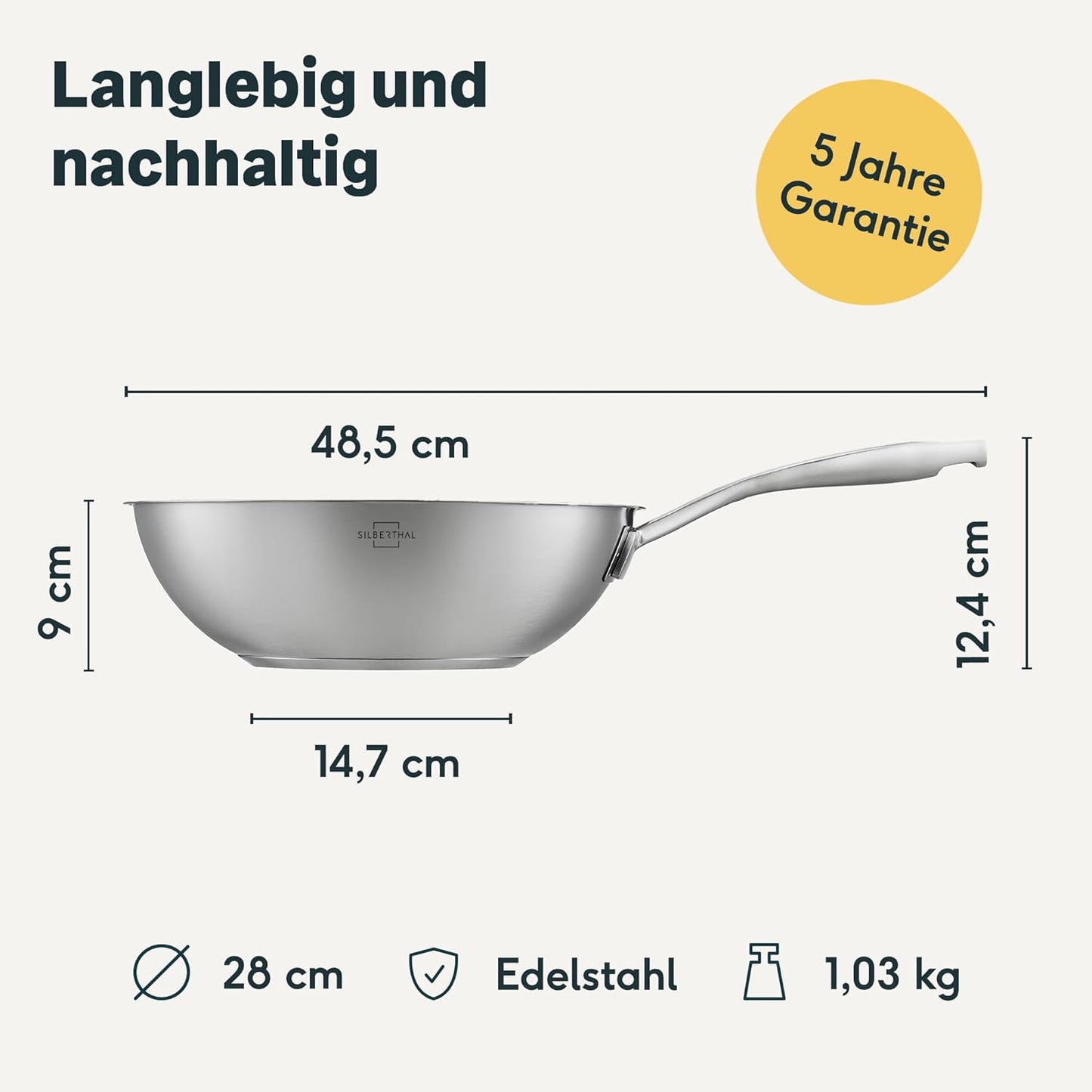Wokpfanne, Wok 28 cm
