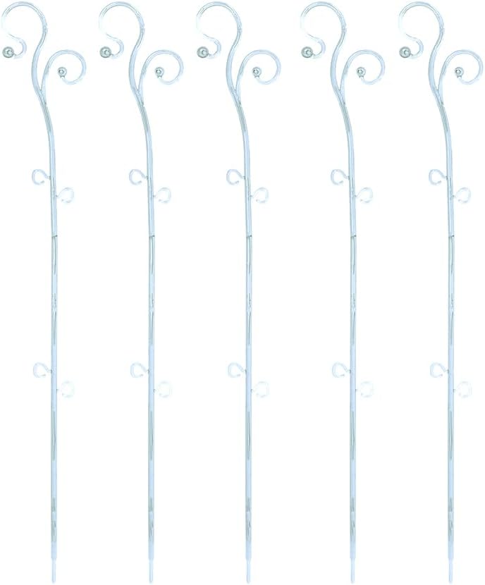 Orchideenstab Kunststoff, 58,5 cm Transparent