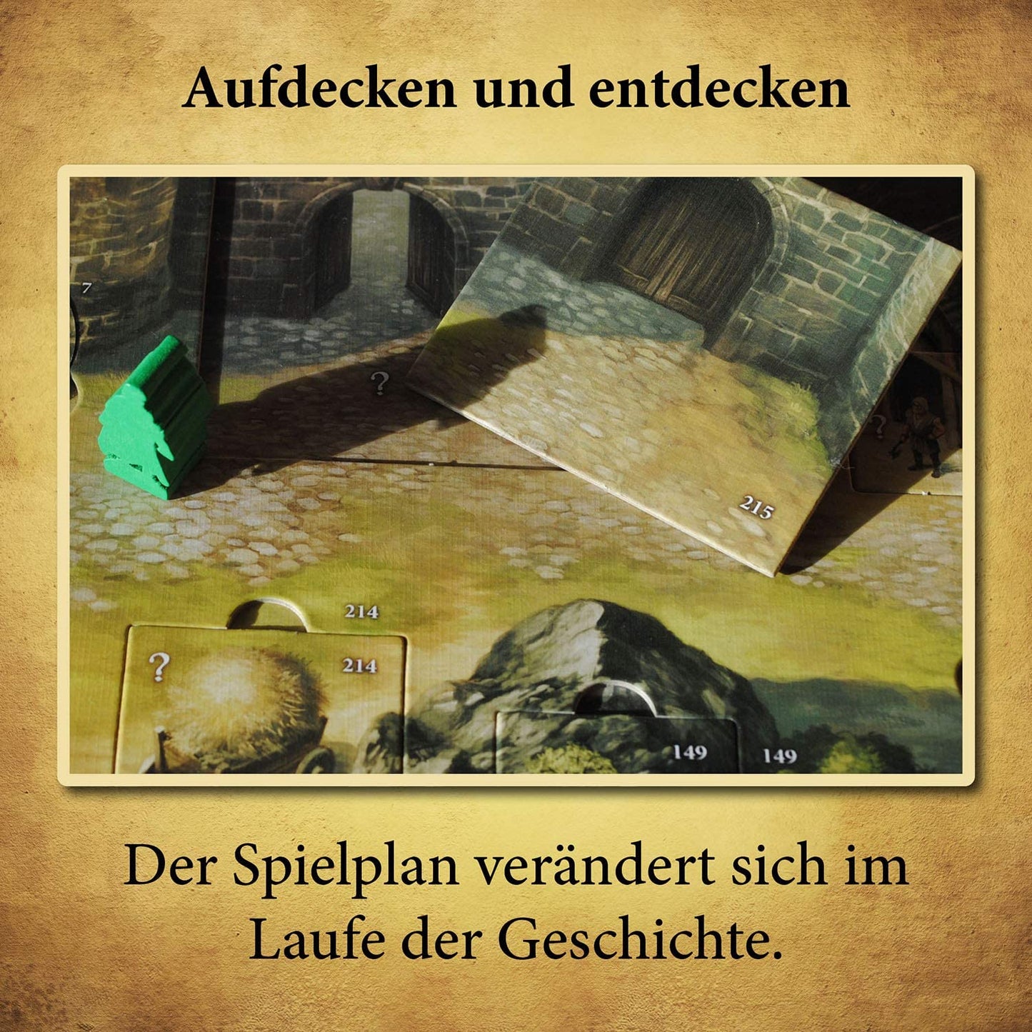 Die Abenteuer des Robin Hood, Brettspiel, Grundspiel