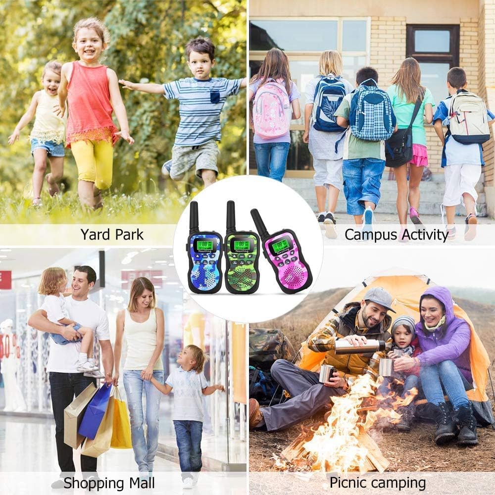 3er-Set Walkie Talkie für Kinder