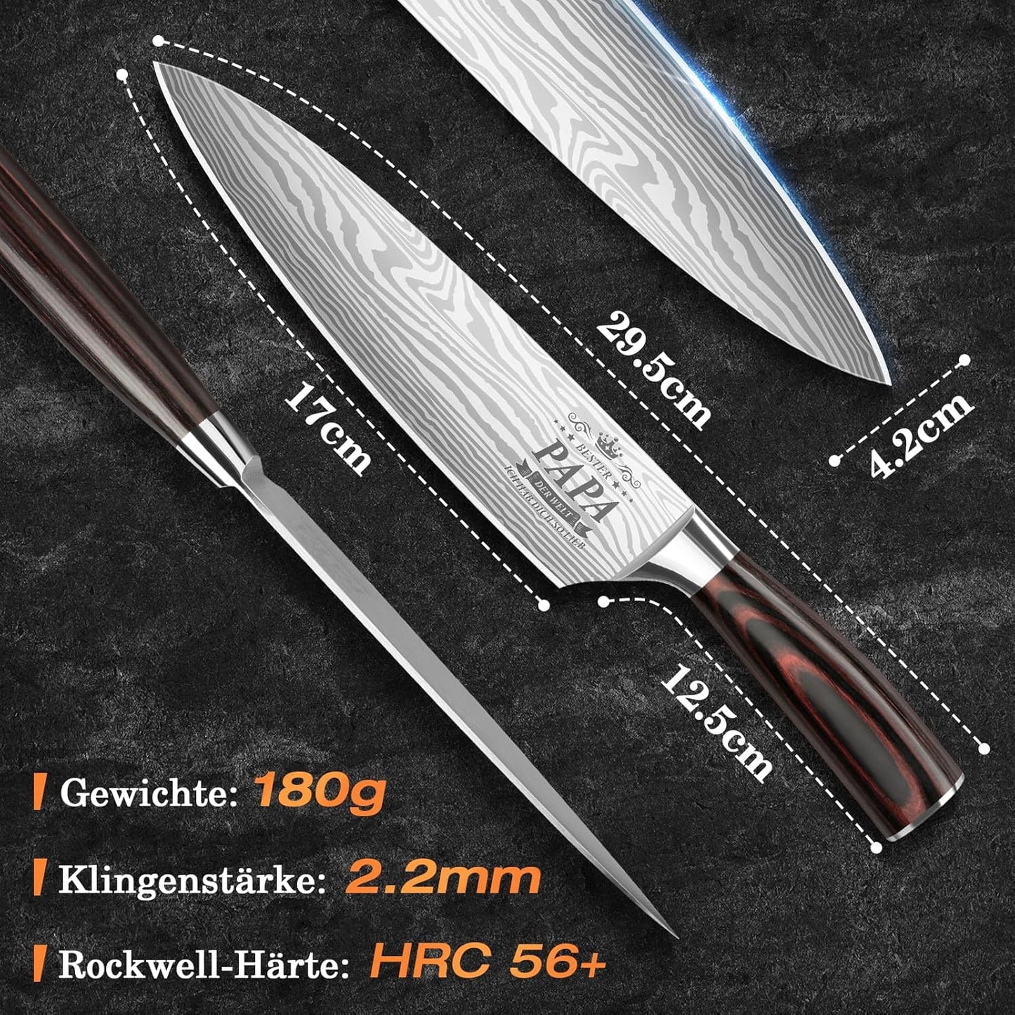 Küchenmesser Vatertagsgeschenk