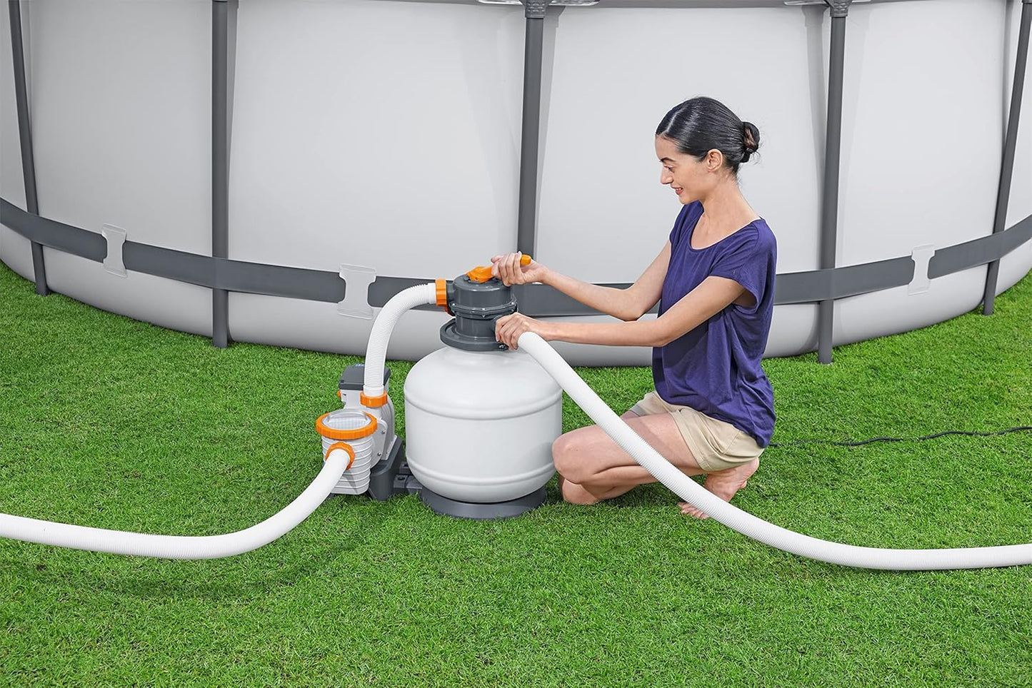 Sandfilterpumpe für Pool (5.678 l/h), 5 678 l/h