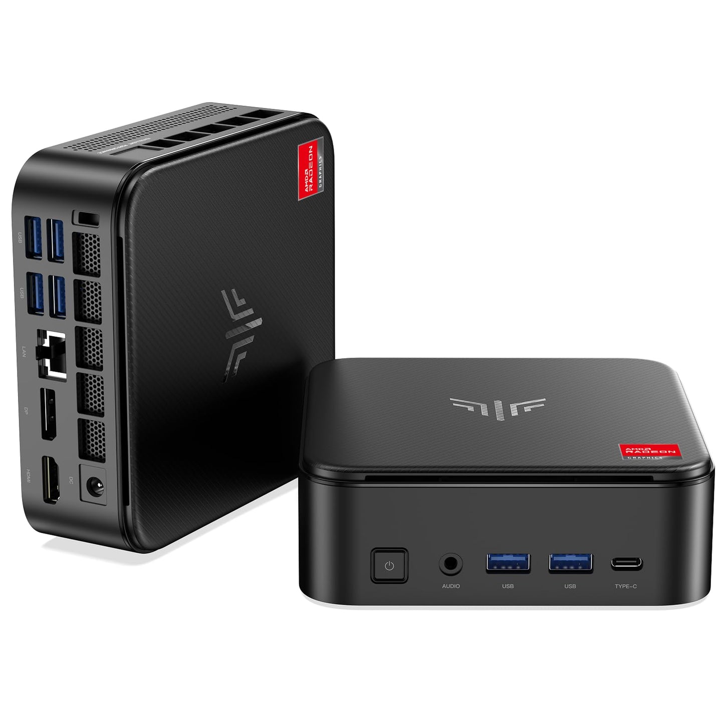Mini PC E3B mit Ryzen V2748, 4K, WiFi 6, BT5.2, АMD V2748/16GB DDR4 512GB SSD