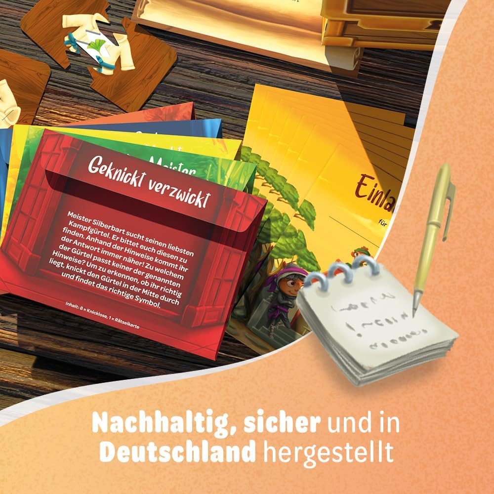 Die Ninjaprüfung - Schnitzeljagd für Kinder