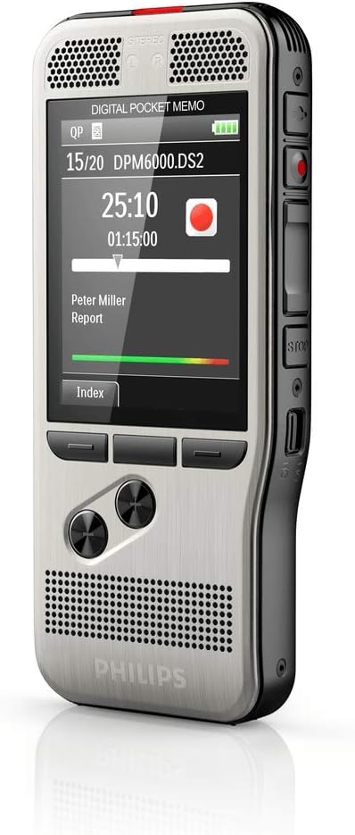 Digitales Diktiergerät DPM6000, neue Software Version 05/17