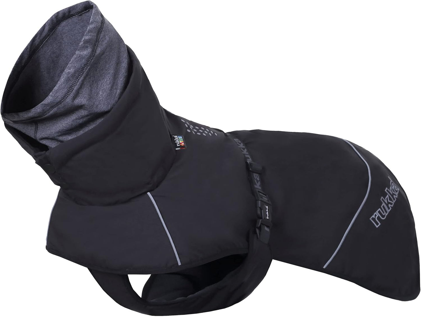 Warmup Hundemantel für kalte Tage, 25 Schwarz