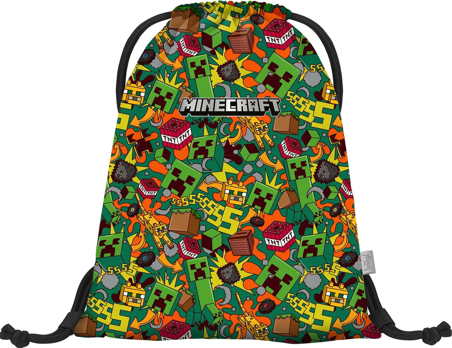 3-teiliges Schulrucksack-Set Minecraft Chaos, Minecraft Chaos