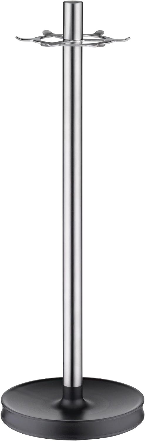 delstahl Küchenhelfer Set 7tlg Ständer mit 6 Helfern Scheebesen Edelstahl, Single