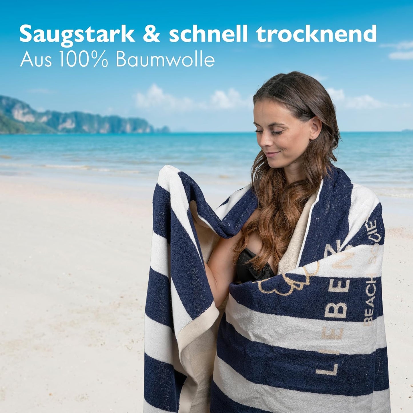 Strandhandtuch - Beach Society