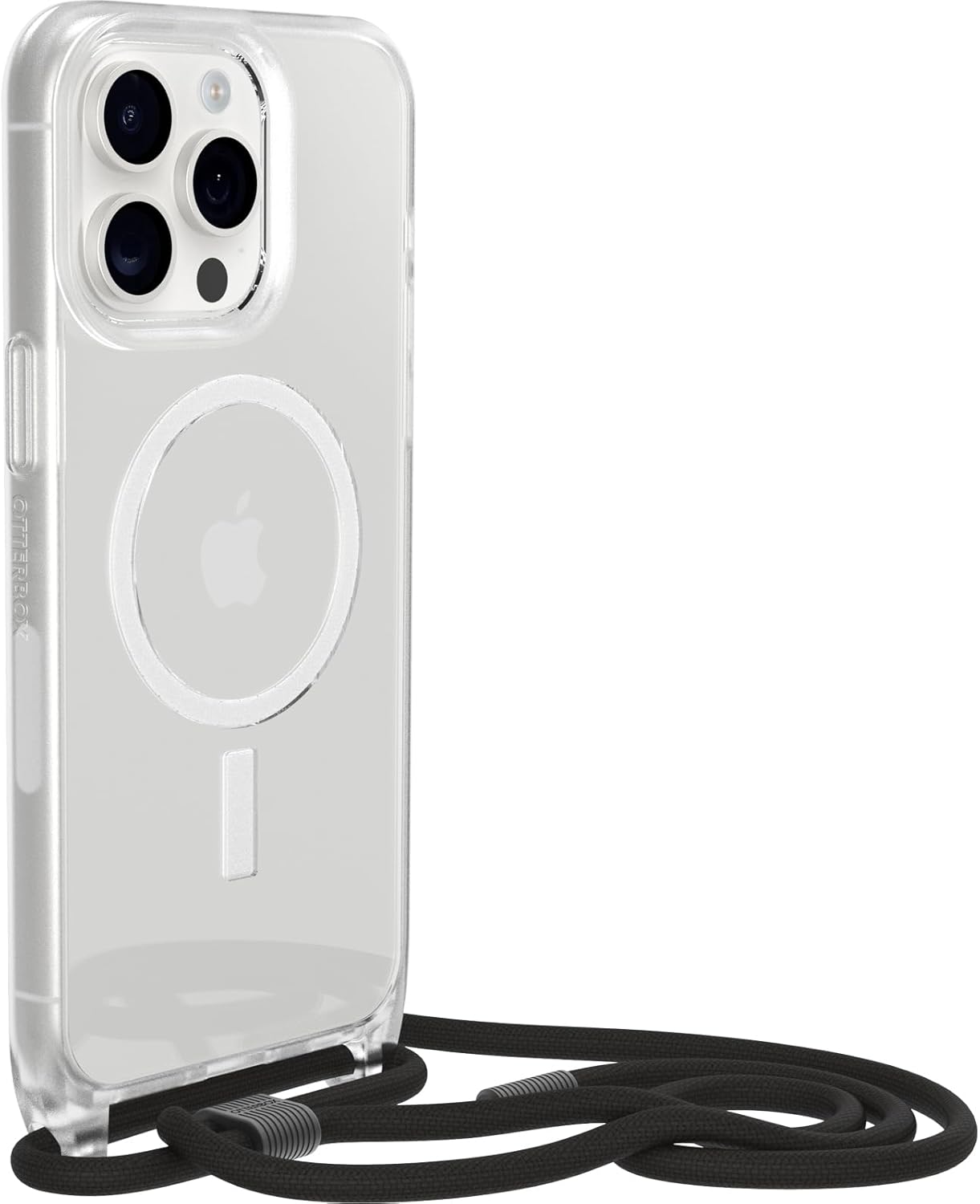 React Necklace, iPhone 15 Pro Max, Transparent