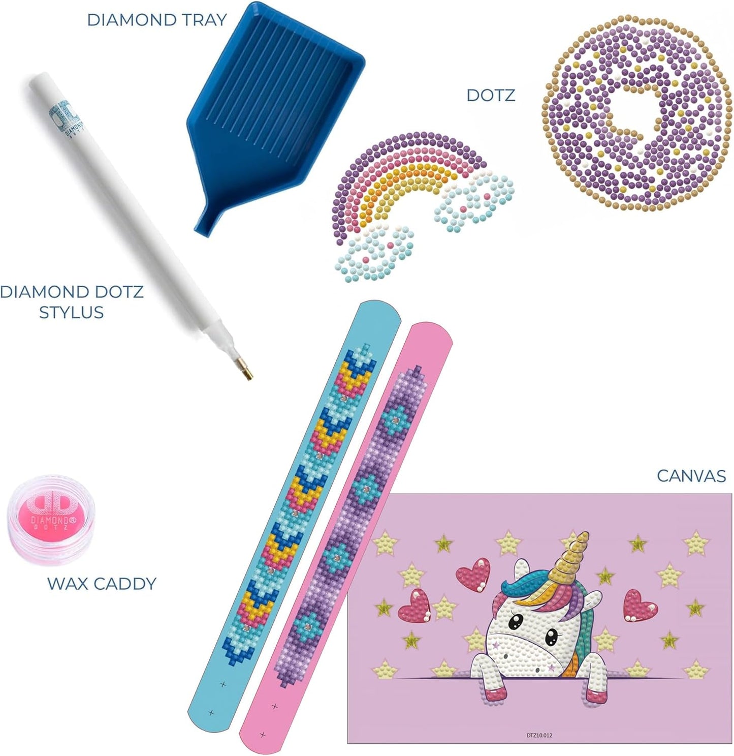 Diamond Painting Set Einhornbaby, Einhornbaby
