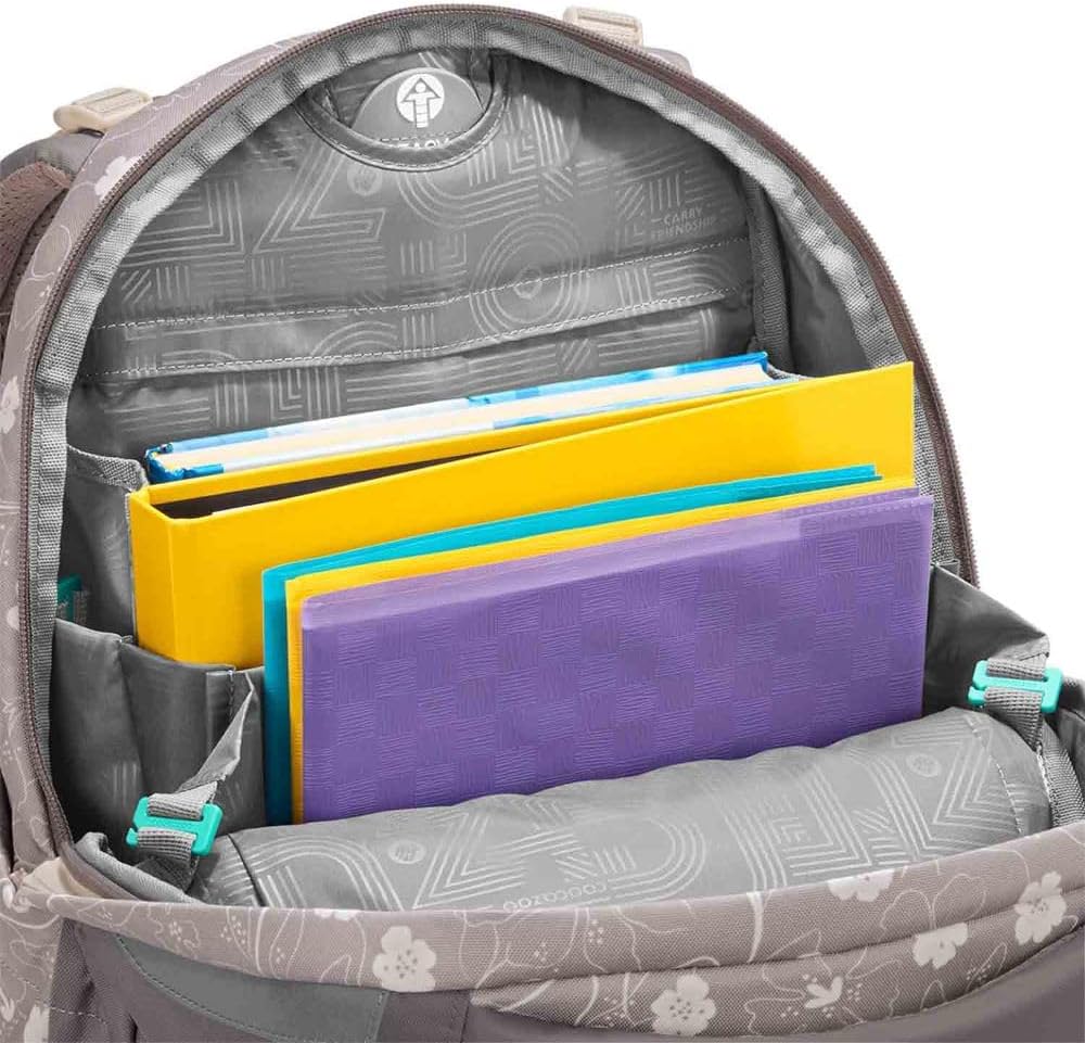 Mate Schulrucksack-Set mit Sporttasche, Vanilla Bloom