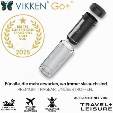 Go+ Travel Bidet mit USB-Aufladung, 550ml Classic