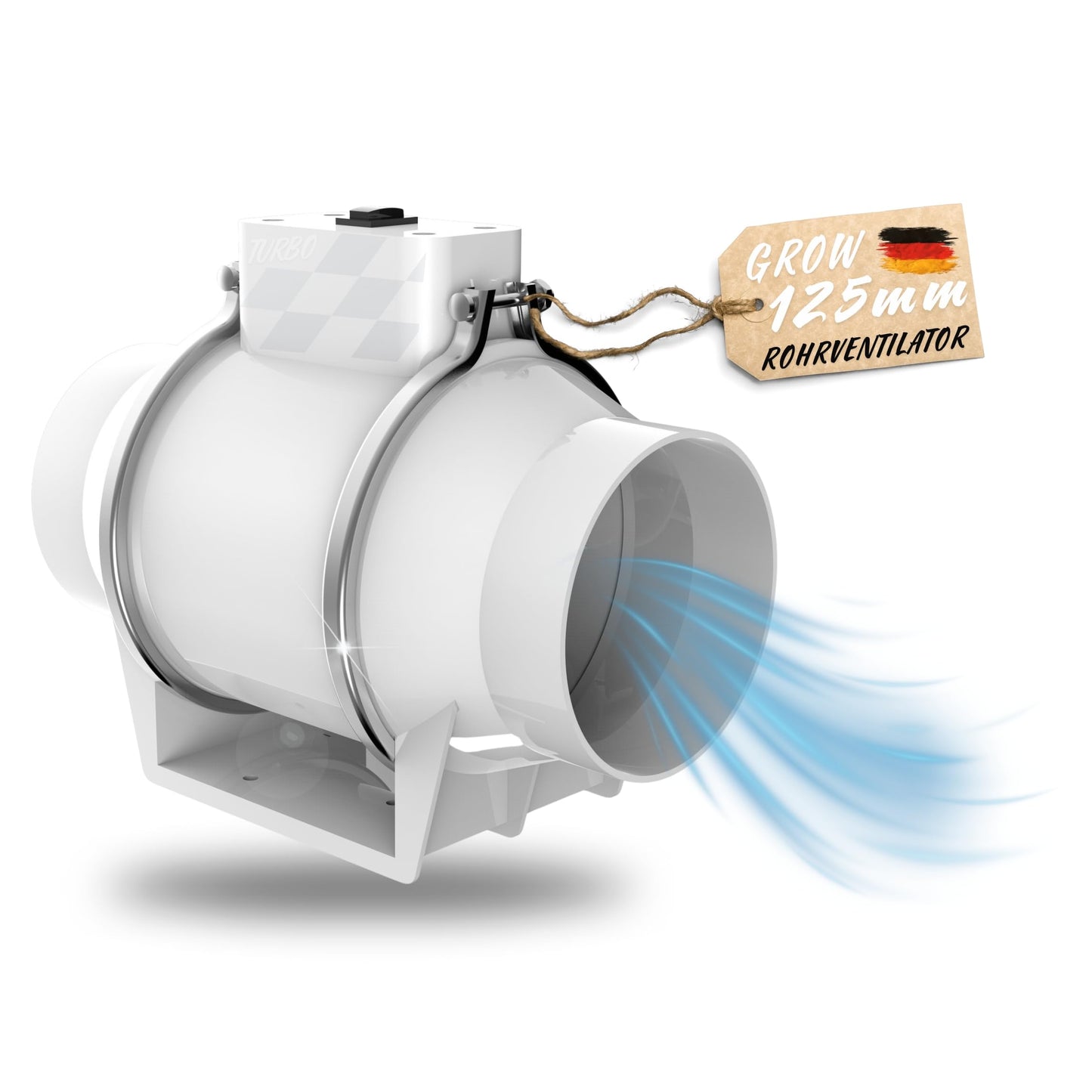 Turboventilator für Growbox