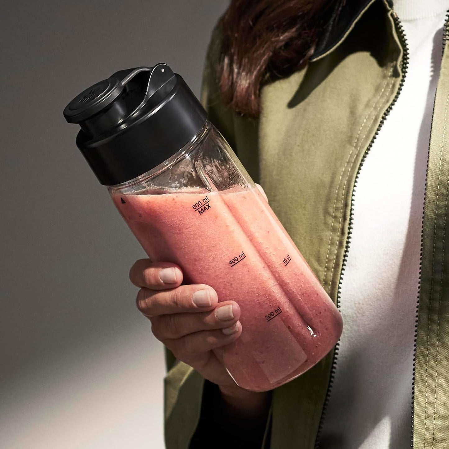 Mix & Go Touch Smoothie Maker & Mixer to Go, Pearl Blush