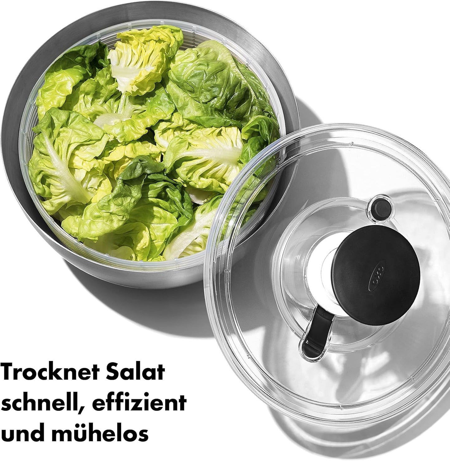 Salatschleuder Good Grips, Edelstahl - Gross