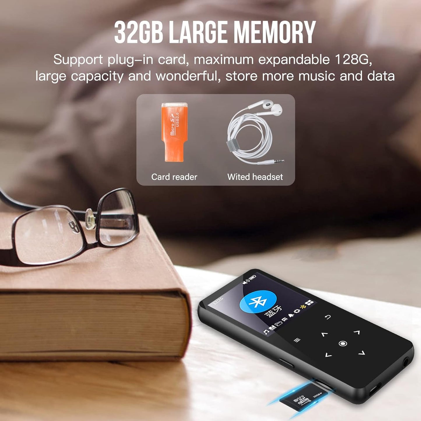 HiFi MP3-Player mit Bluetooth