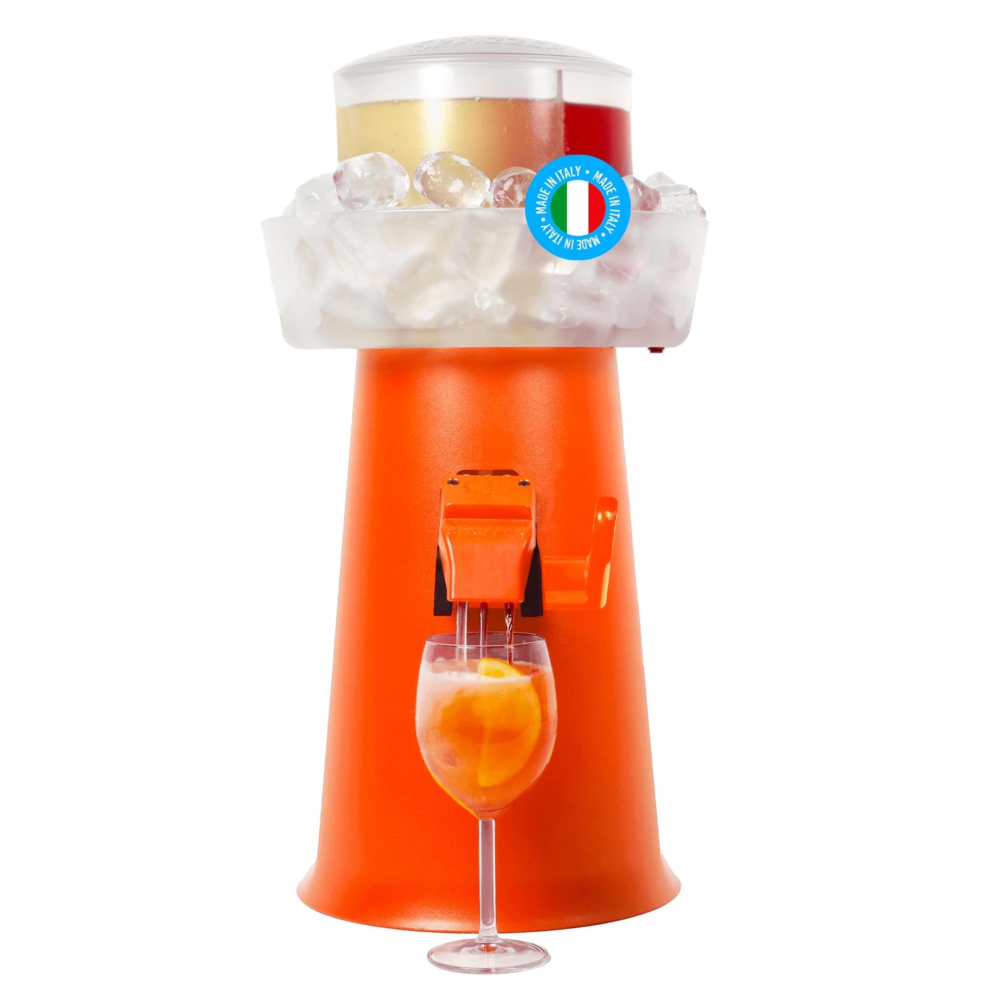 Getränkespender, Orange