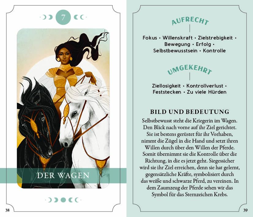 Tarot-Kartenset: Seelenreise Tarot, Taschenbuch