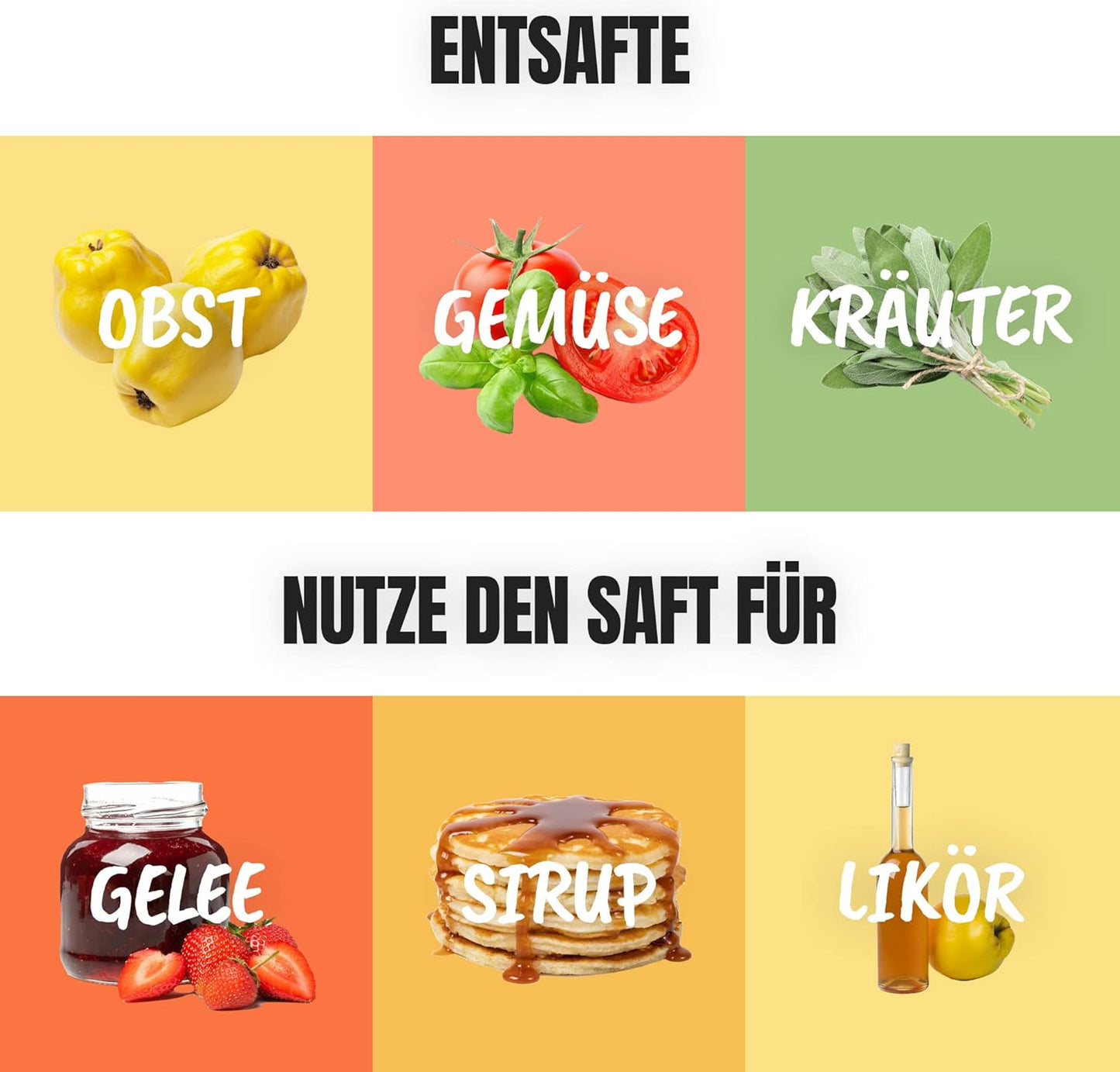 Dampfentsafter Saftaufsatz für Monsieur Cuisine