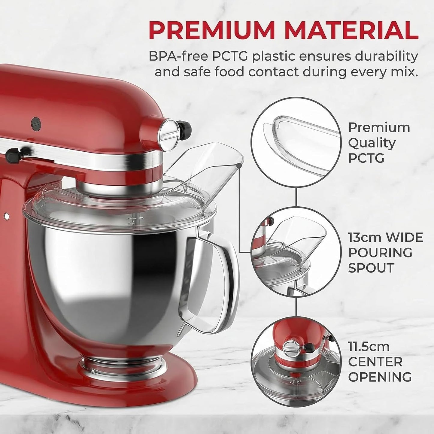 Spritzschutz für Standmixer