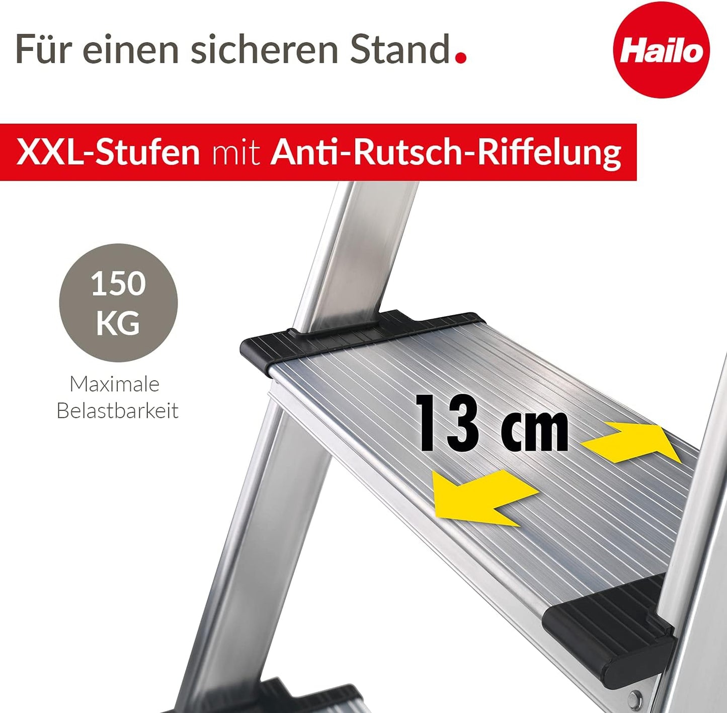 L75 ComfortLine Sicherheits-Stehleiter