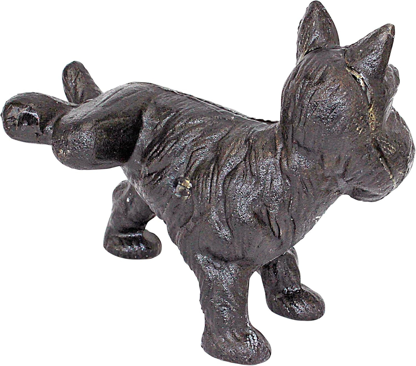 Pinkelnder Hund Buchstütze & Türstopper, Frecher pinkelnder Hund