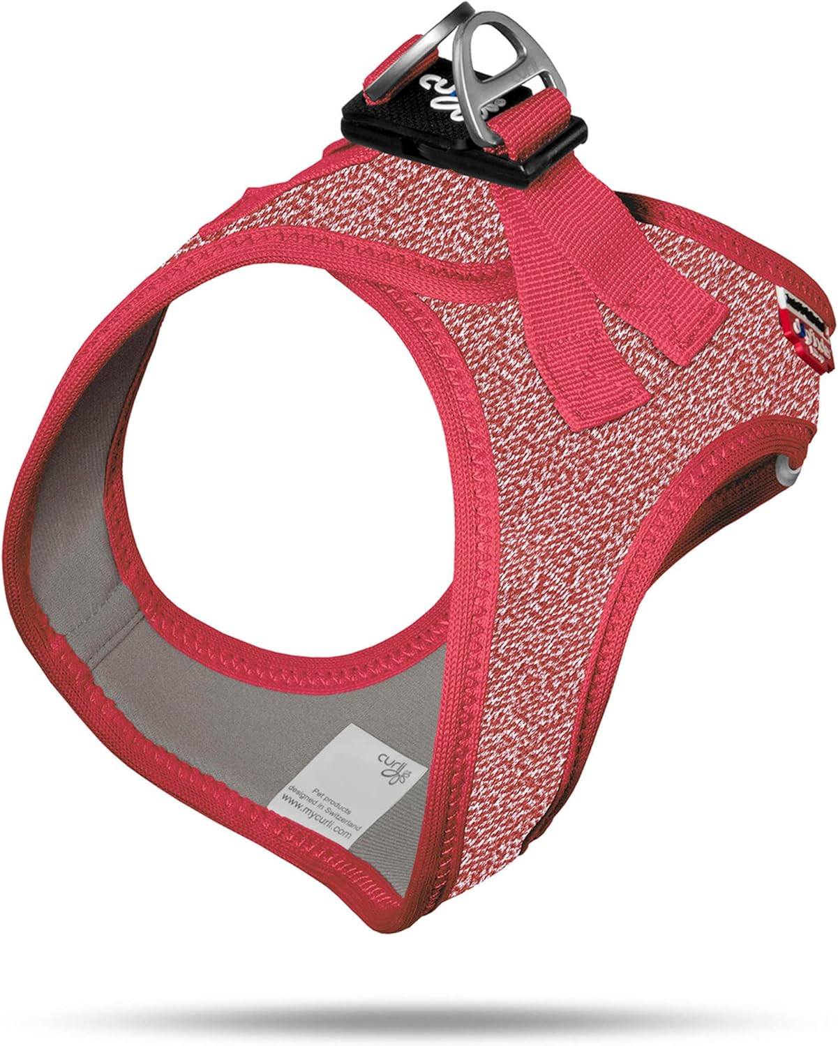 Hundebrustgeschirr Vest Harness Merino, 2XS Red