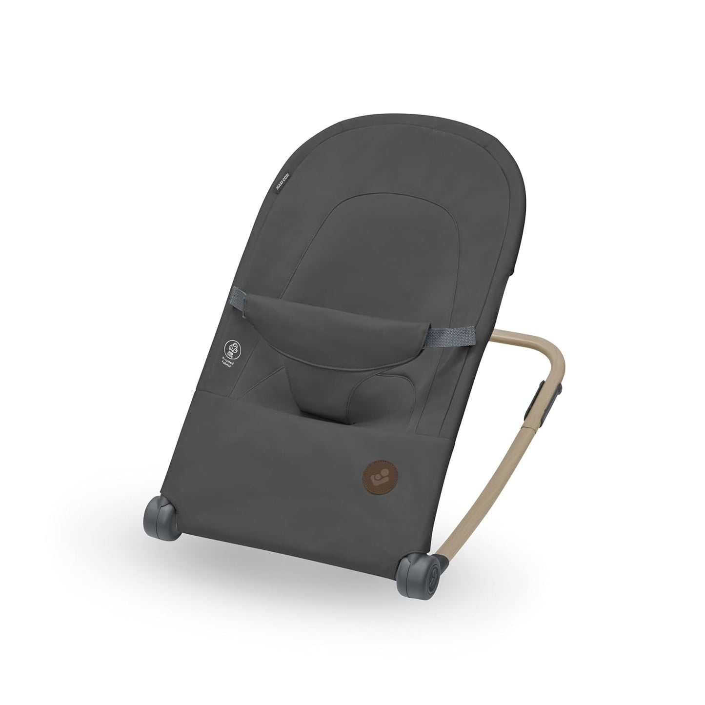 Babywippe Loa mit Sicherheitsgurt, Beyond Graphite