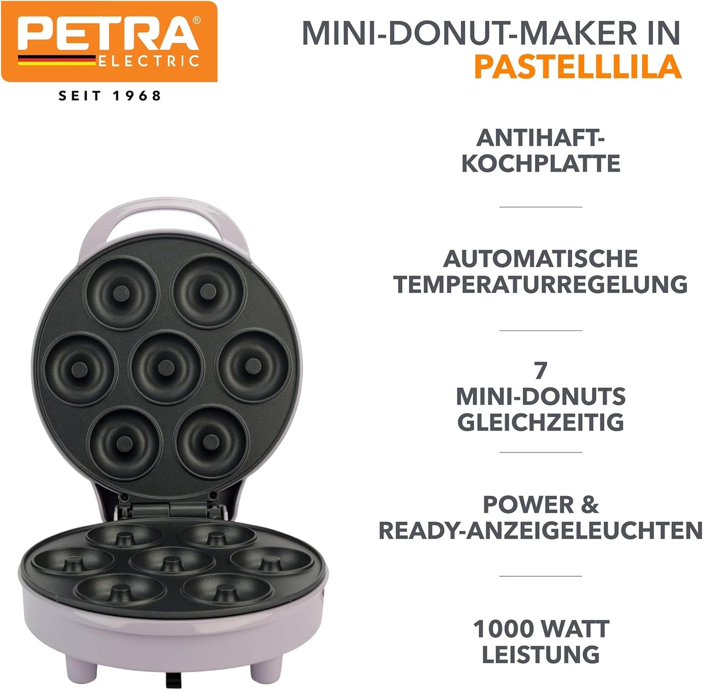 Mini-Doughnut-Maker, EU Stecker