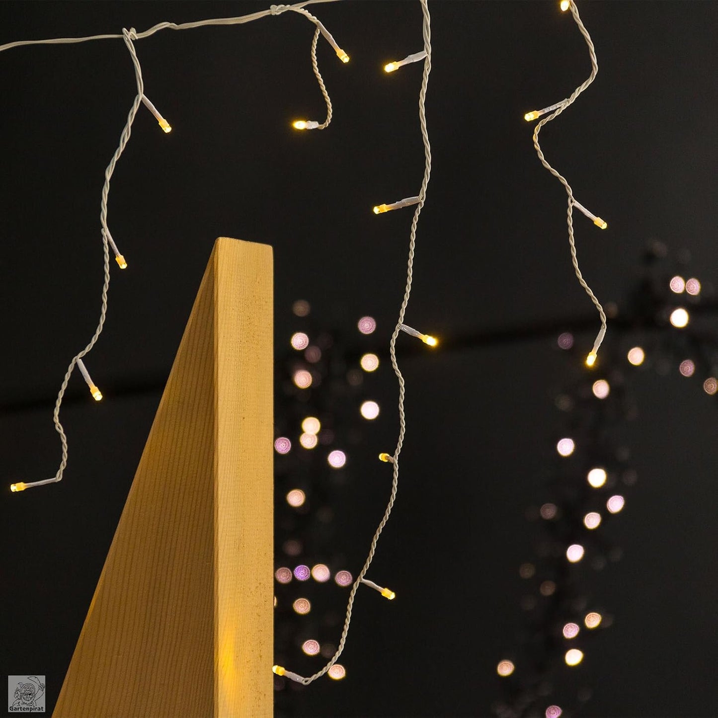 LED-Lichterkette mit Timer-Funktion, 6 m - 240 LED / Warmweiss