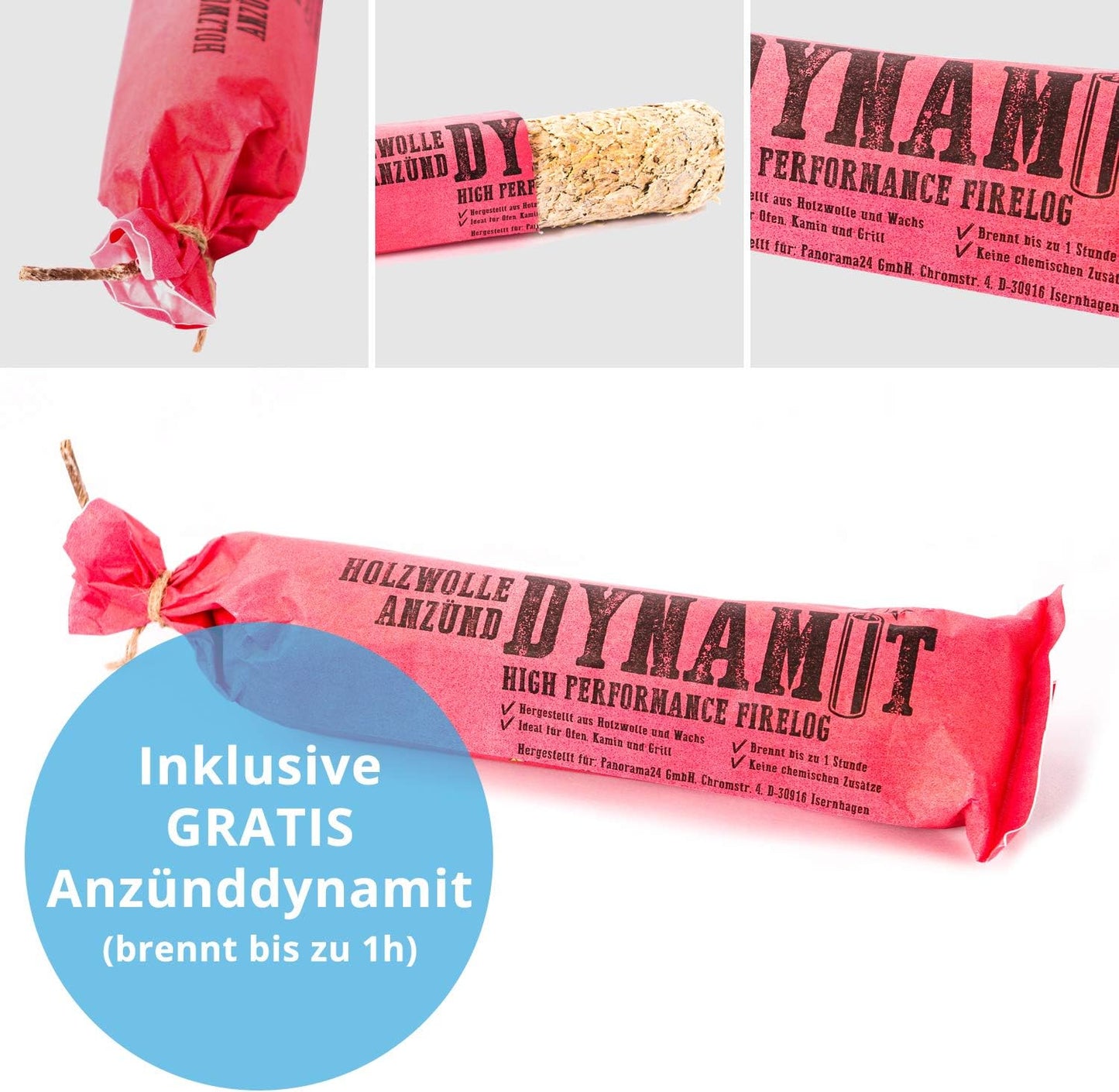 800 Stück Kamin- und Grillanzünder, 10kg (ca.800 Anzünder)